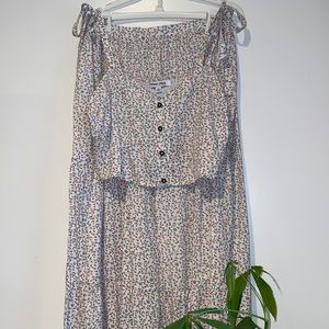 🆕 Maxi skirt & top coord set